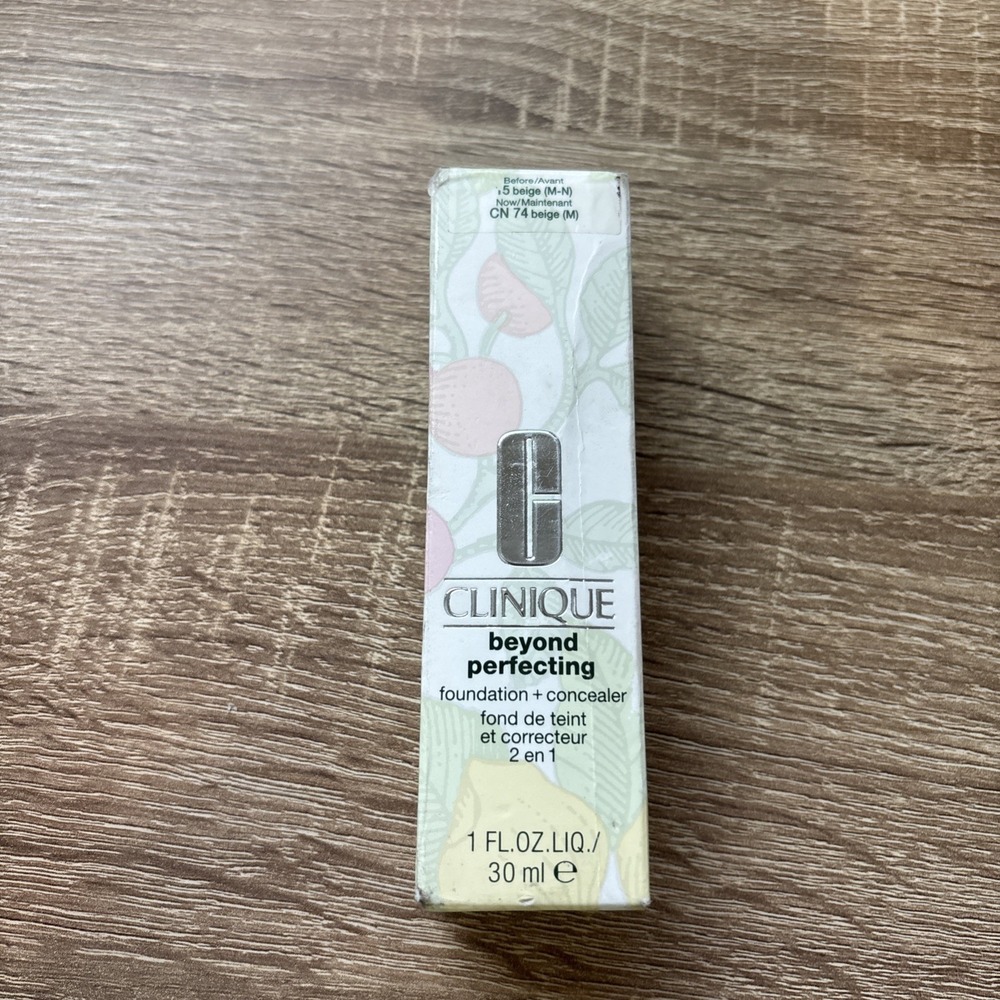 Clinique Beyond Perfecting Foundation Concealer 1 Fl Oz CN 74 Beige (m)